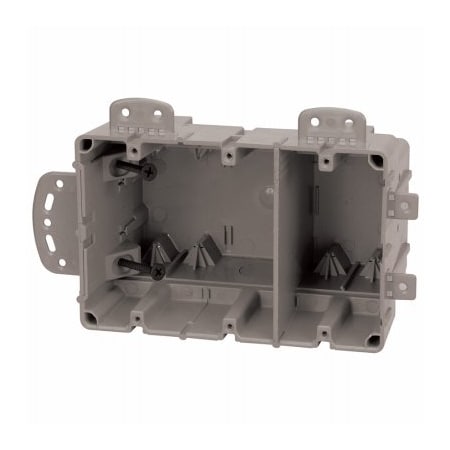 Southwire Electrical Box, 55 cu in, Romex Box Type, 3 Gangs, Polycarbonate MSBMMT3G